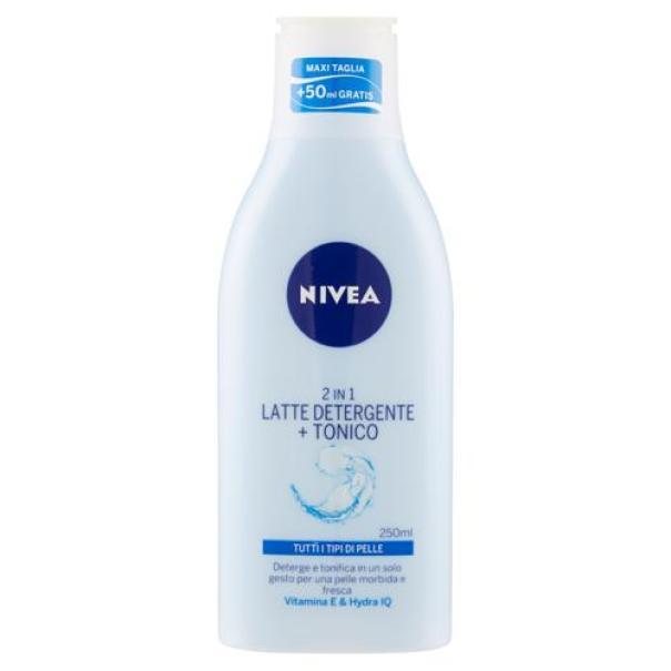 Latte Detergente e Tonico 2 in 1 per il Viso Nivea Latte Detergente e Tonico 2 in 1 per il Viso Nivea
