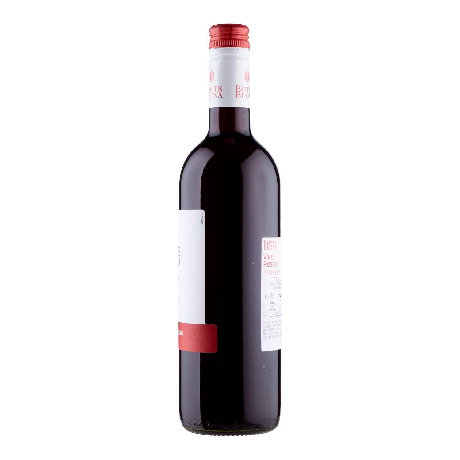 bottebuona vino rosso d'italia botte buona 750ml - foto 2 bottebuona vino rosso d'italia botte buona 750ml - foto 2