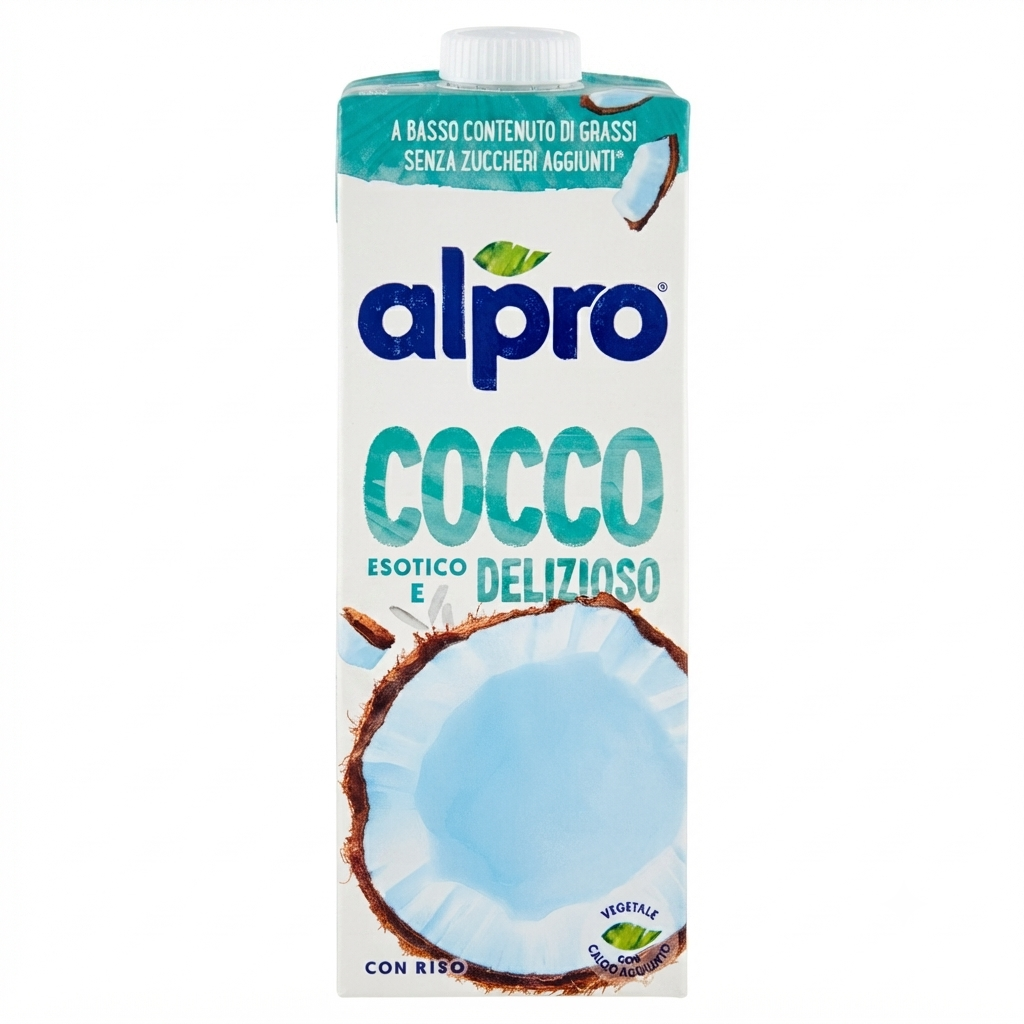 alpro, coccoeriso, bevanda, vegetale, colazione, senza lattosio, spesaonline, 1 LT, ALPRO 1 LT, bonta, gusto tropicale, qualita, dispensa, piacere, freschezza, prodotti alpro, 1lt, benessere, 1 LT alpro bevanda alpro cocco 1lt - foto 1