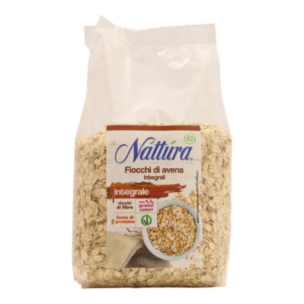 nattura, avena, fiocchiavena, bio, colazione, fibre, spesaonline, 500 GR, NATTURA 500 GR, bonta, gusto naturale, qualita, dispensa, piacere, genuinita, prodotti nattura, 500gr, benessere, 500 GR nattura fiocchi di avena bio nattura 500 gr. - foto 1