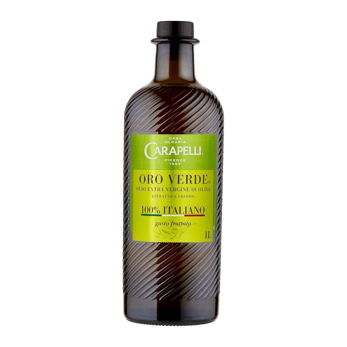 carapelli olio extra vergine di oliva oro verde carapelli 1 litro - foto 1 carapelli olio extra vergine di oliva oro verde carapelli 1 litro - foto 1