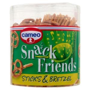 Snack salati sticks e bretzel snack friends  300g