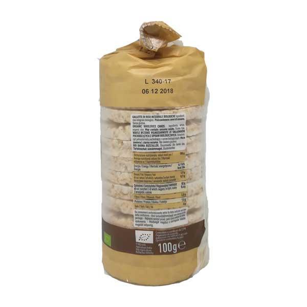 alcenero, gallette, riso, bio, biologico, snack, senza glutine, alimentazione naturale, qualitu00e0, ALCE NERO 100 GR, 2 alce nero gallette di riso integrale biologico alce nero 100 gr - foto 2