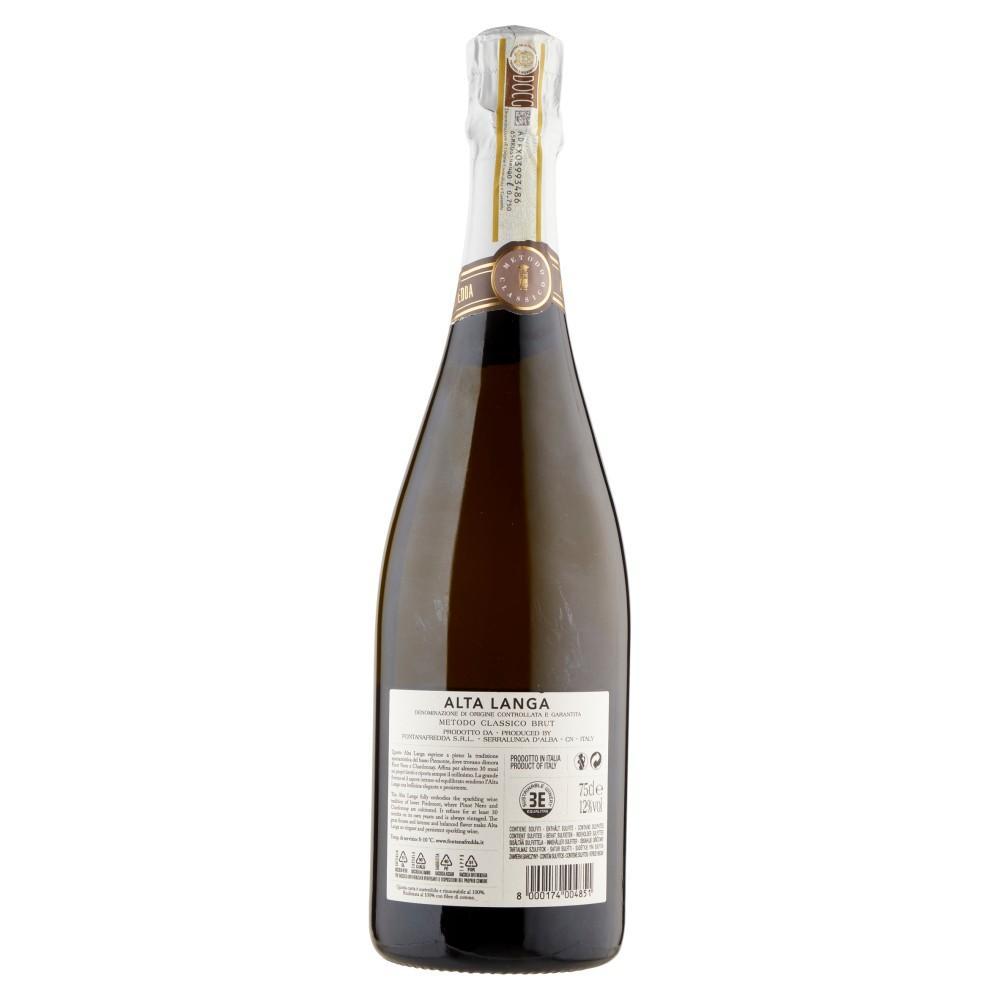 fontanafredda vino bianco spumante brut italiano fontanafredda alta langa docg 75 cl. - foto 3