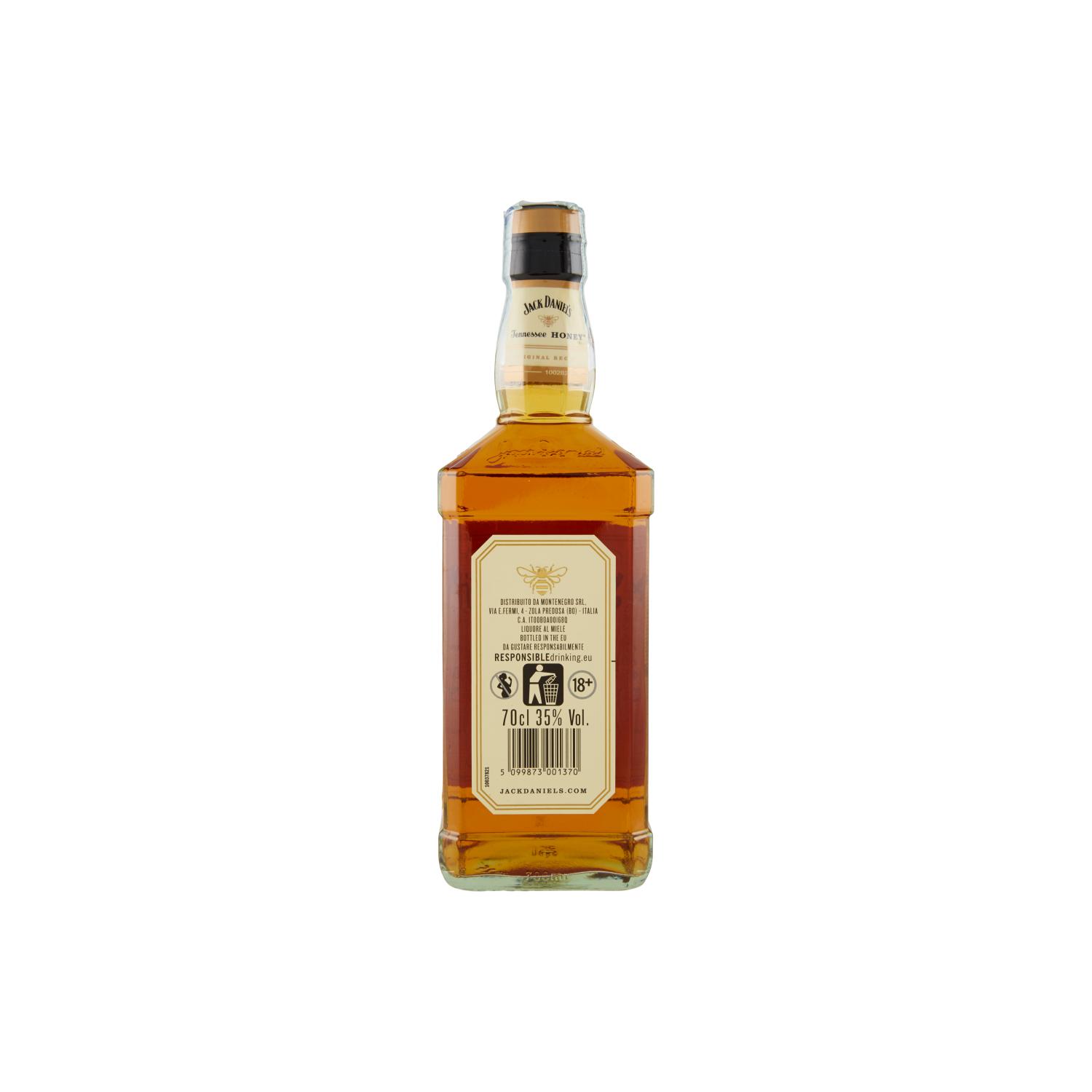 jack daniels jack daniel’s tennessee honey whisky liqueur 35% 70 cl. - foto 2