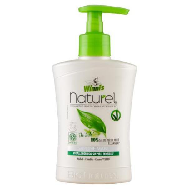Sapone Liquido Mani The Verde e Betulla Winni's Naturel 250 ml