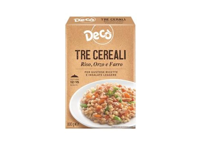 deco, riso, cereali, trecereali, mixcereali, alimentazione, cucinaitaliana, ricette, spesaonline, 800 GR, DECO 800 GR, bonta, gusto autentico, qualita, dispensa, piatti pronti, piacere, riso e cereali, prodotti deco, cereali 800g, nutrizione, equilibrio deco' riso e cereali tre cereali deco 800 gr. - foto 1