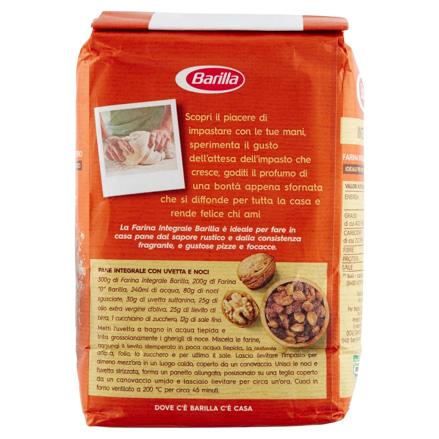 farina-integrale-barilla-1kg-3 barilla farina integrale di grano tenero barilla 1 kg - foto 3