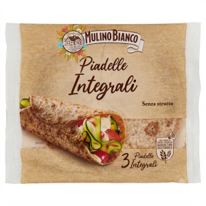 Piadine integrali delicate 225 gr