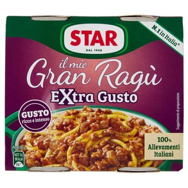 Il Mio Gran Ragu Extra Gusto Star 2 x 180 g Il Mio Gran Ragu Extra Gusto Star 2 x 180 g