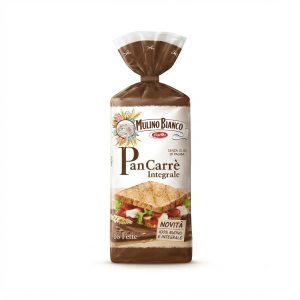 Pane carrè integrale 16 fette  315 gr