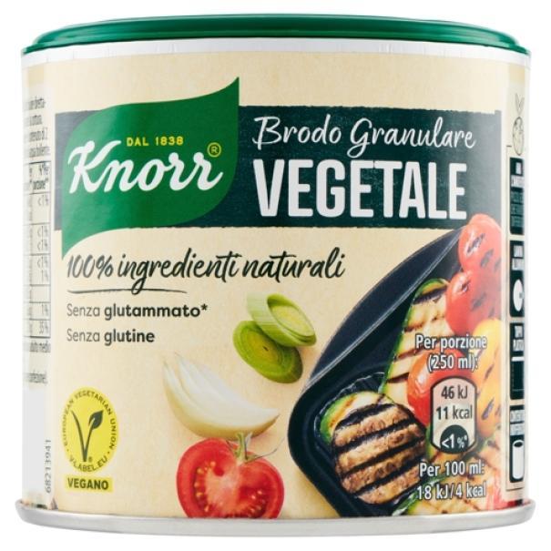 Brodo Granulare Vegetale 100% Naturale Knorr Brodo Granulare Vegetale 100% Naturale Knorr