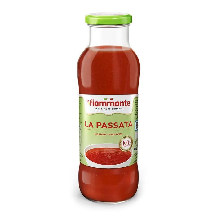 lafiammante, passata, pomodoro, passatadipomodoro, sugo, cucinaitaliana, tradizioni, alimentazione, spesaonline, 690 GR, LA FIAMMANTE 690 GR, bonta, gusto autentico, qualita, dispensa, condimento, piacere, primo piatto, ricette sane, pomodoro 690g, cucina mediterranea la fiammante passata di pomodoro la fiammante 690 gr. - foto 1