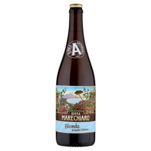 Birra bionda di malto marechiaro birra  75cl