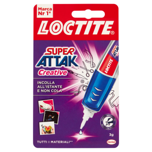 Colla super attak creative  3 gr