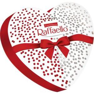 Scatola di cioccolatini a forma di cuore  140 gr