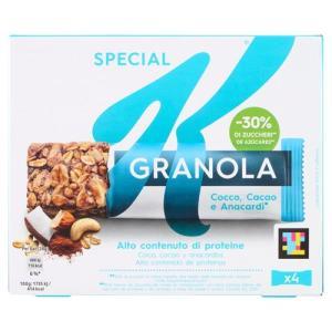 Special k protein barrette cocco, cacao e anacardi