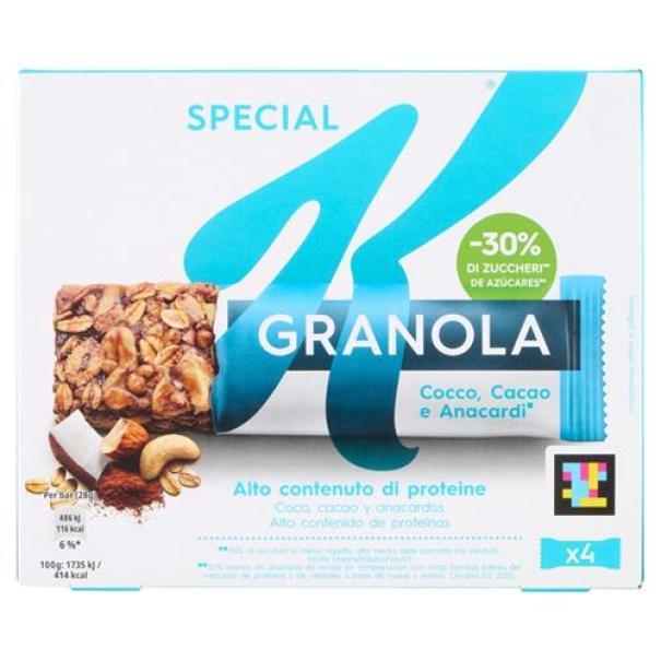 Special K Protein Barrette Cocco, Cacao e Anacardi Kellogg's