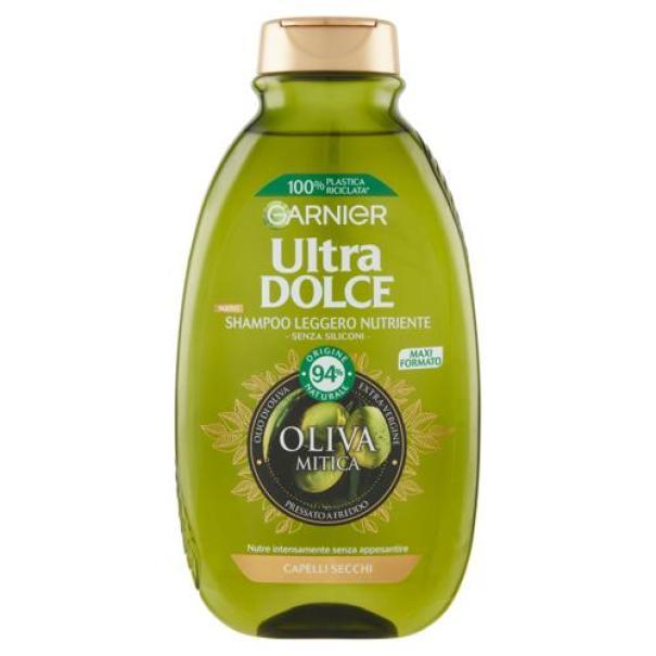 Shampoo Crema Oliva Mitica Capelli Inariditi Ultra Dolce Garnier