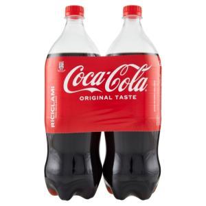 Bibita gassata cola original taste bipack coca-cola