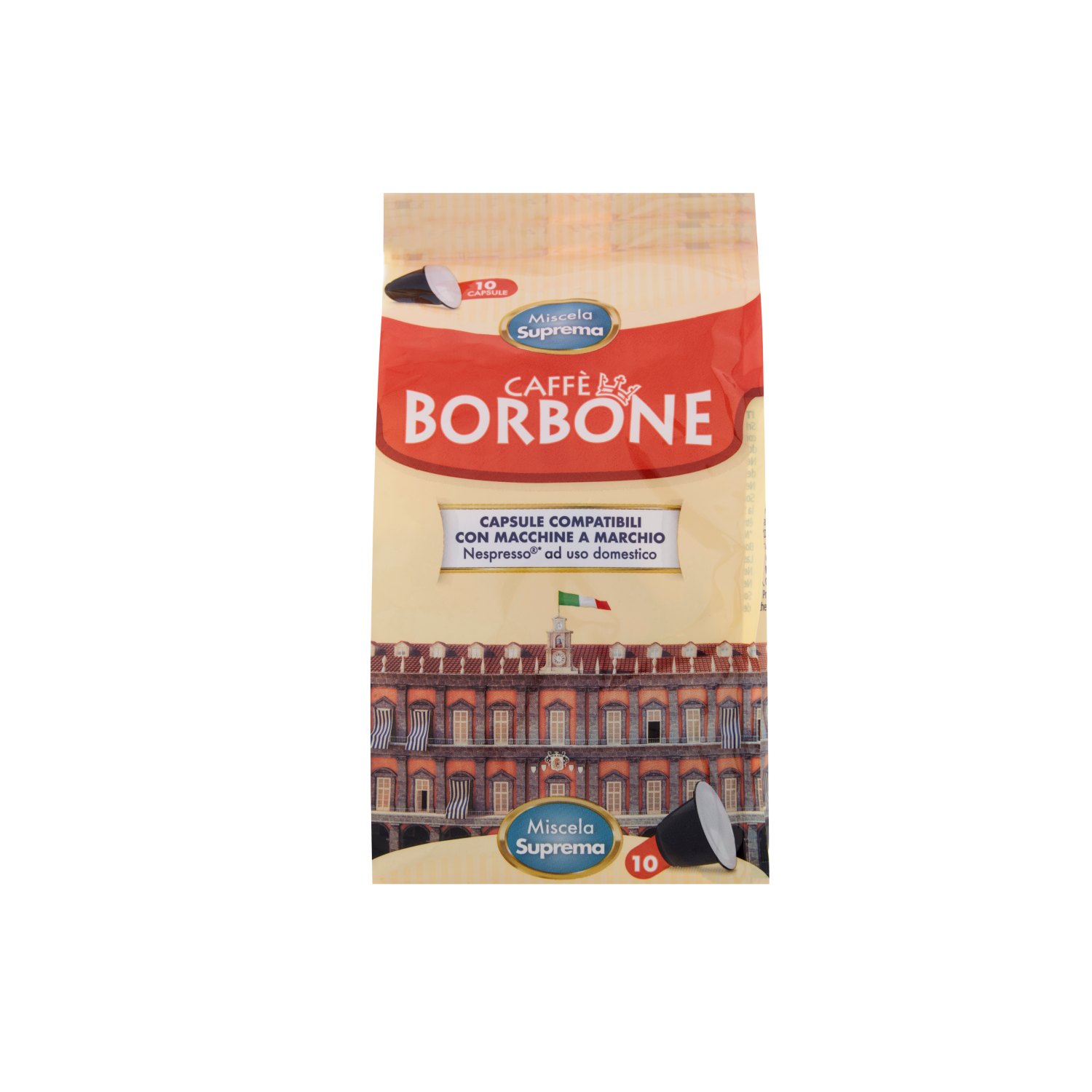 borbone capsule compatibili caffè borbone miscela suprema nespresso* 10 x 5 gr. - foto 1