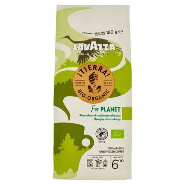 lavazza, itierra, bio, biologico, caffe, sostenibile, aroma, pausa, casa, qualitu00e0, LAVAZZA 180 GR lavazza caffè macinato i tierra bio organic lavazza 180 gr - foto 1