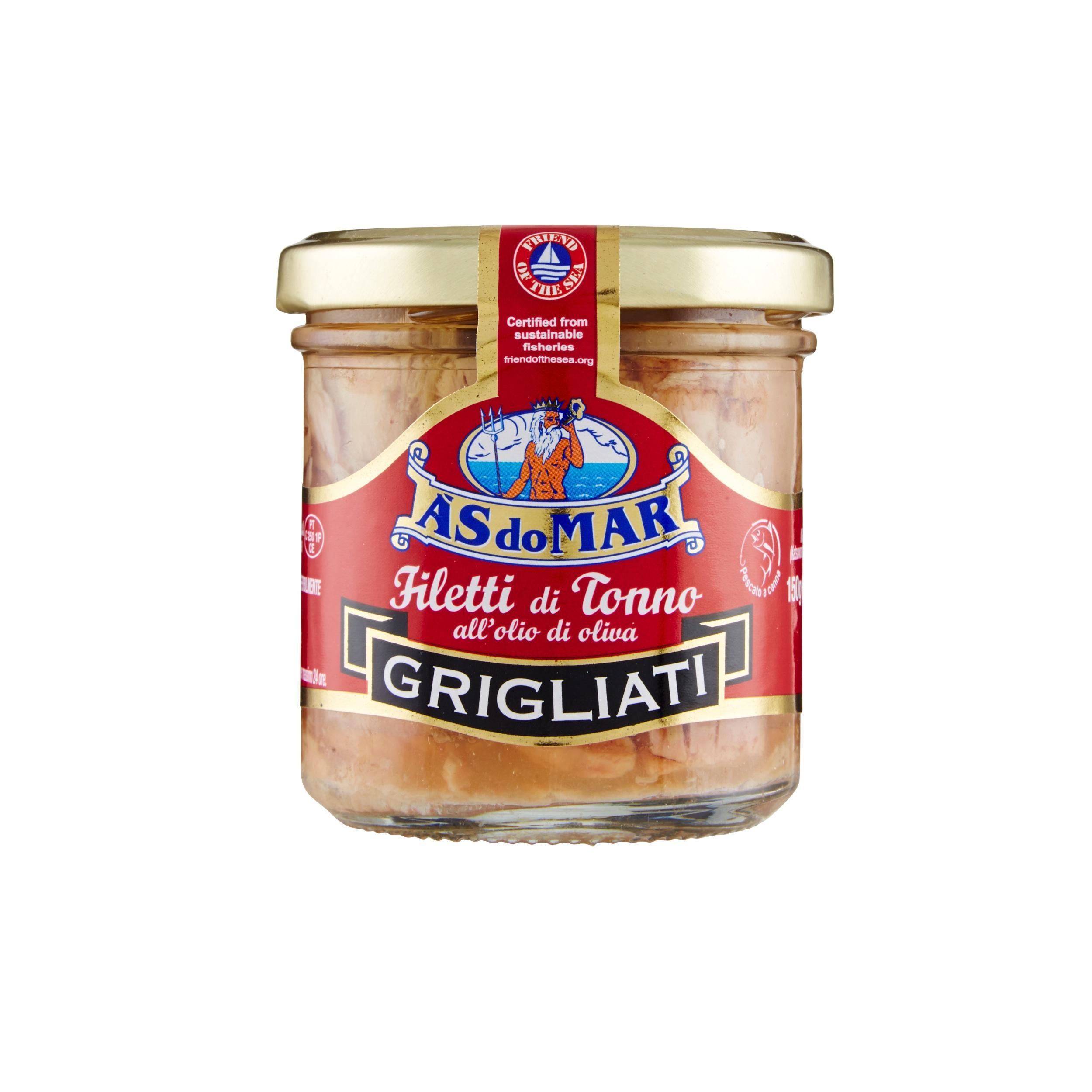 asdomar filetto di tonno grigliato asdomar 150 gr. - foto 1