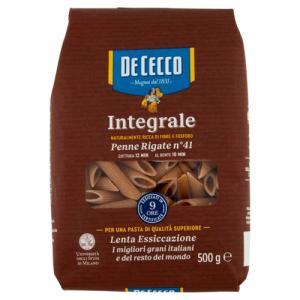 Penne rigate integrali n. 41  500 g