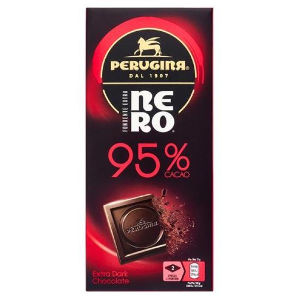 Tavoletta Nero Extra Dark 95% Cacao Perugina Tavoletta Nero Extra Dark 95% Cacao Perugina