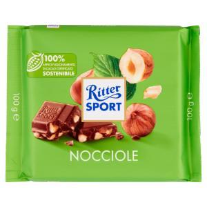 Tavoletta di cioccolato nocciole spezzate  100gr