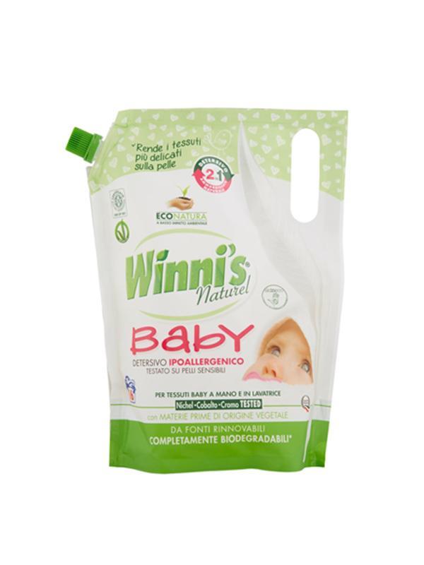 winni detersivo ipoallergenico per bucato winni's naturel baby 16 lavaggi 800 ml - foto 1 winni detersivo ipoallergenico per bucato winni's naturel baby 16 lavaggi 800 ml - foto 1