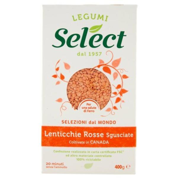 selex, lenticchierosse, lenticchiesgusciate, legumi, primipiatti, zuppa, spesaonline, 400 GR, SELEX 400 GR, bonta, gusto autentico, qualita, dispensa, piacere, fragranza, prodotti selex, 400gr, benessere, 400 GR select lenticchie rosse sgusciate select 400 gr - foto 1