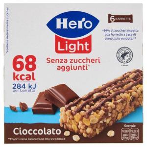 Barrette light al cioccolato
