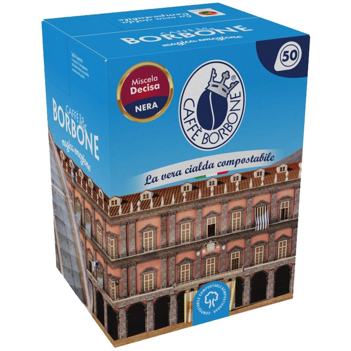 borbone cialde caffè borbone miscela decisa 50 pezzi - foto 2