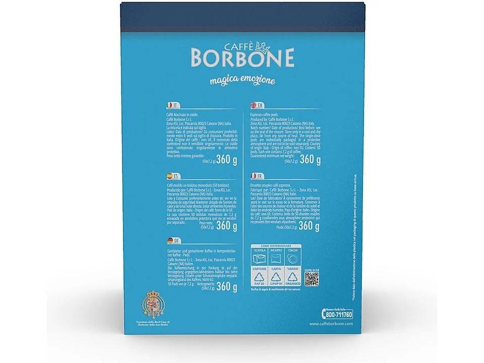 borbone cialde caffè borbone miscela decisa 50 pezzi - foto 3