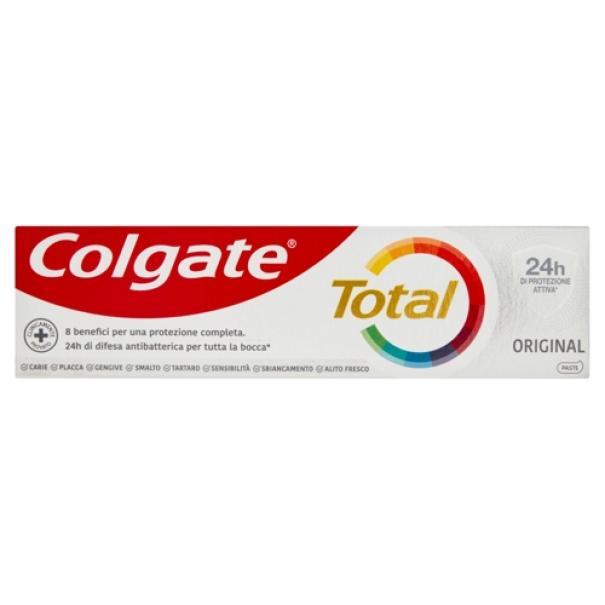 colgate dentifricio colgate total original prevenzione attiva 75ml - foto 1 colgate dentifricio colgate total original prevenzione attiva 75ml - foto 1