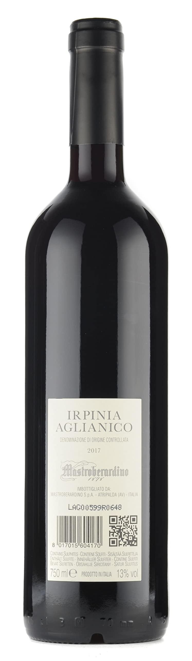mastroberardino vino rosso irpinia aglianico denominazione di origine controllata mastroberardino 75cl - foto 2