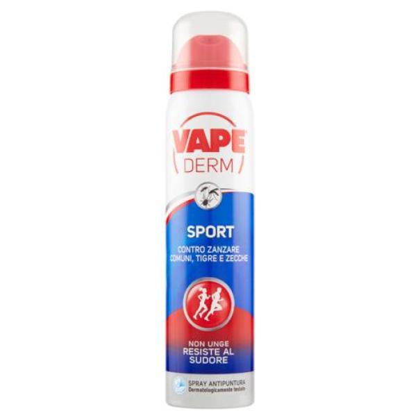 Spray Repellente Antizanzare Derm Sport Vape 100 ml Spray Repellente Antizanzare Derm Sport Vape 100 ml
