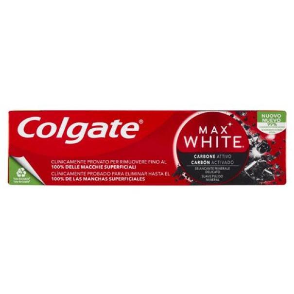 Dentifricio Sbiancante Max White Carbon Colgate 75 ml
