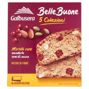Belle buone mirtilli rossi, mandorle e semi di zucca