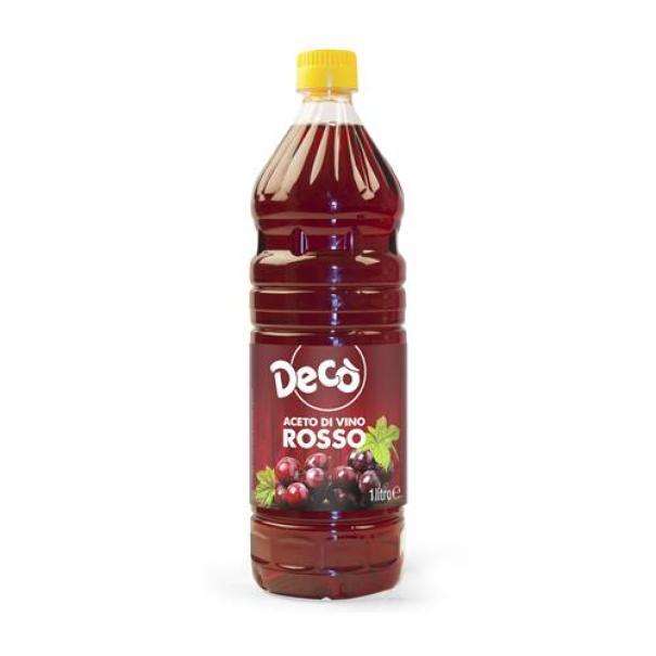 deco, acetorosso, acetodivino, aceto, condimento, dispensa, spesaonline, 1 LT, DECu00d2 1 LT, bonta, gusto aceto di vino rosso, qualita, dispensa, piacere, fragranza, prodotti deco, 1lt, benessere, 1 LT, deco, aceto, vino rosso, condimento, dispensa, spesaonline, alimentazione, italia deco' aceto di vino rosso classico decò pet 1lt - foto 1
