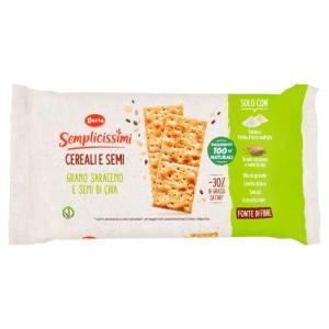 Semplicissimi crackers grano saraceno e semi di chia