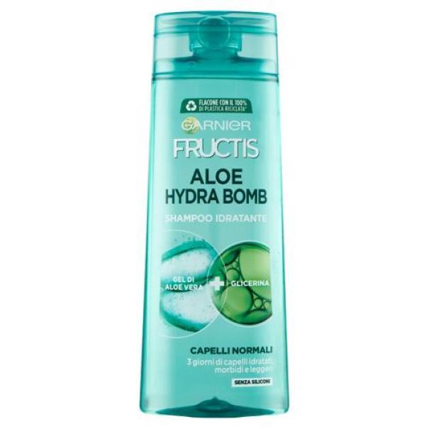 Shampoo Fortificante Idratante Aloe Hydra Bomb Fructis Garnier Shampoo Fortificante Idratante Aloe Hydra Bomb Fructis Garnier