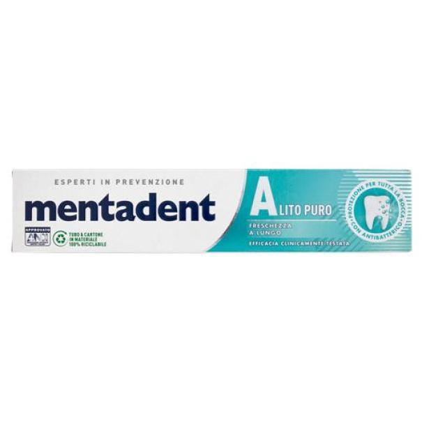 Dentifricio Alito Puro Mentadent 75 ml