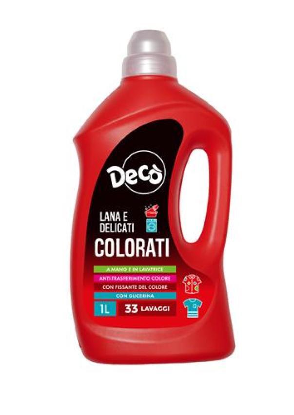 deco detersivo liquido salvacolore decò 1 litro - foto 1 deco detersivo liquido salvacolore decò 1 litro - foto 1
