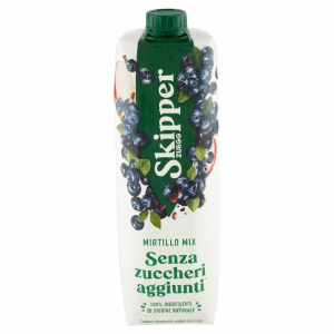 Succo di mirtillo e frutti misti senza zuccheri aggiunti 1lt  zuegg