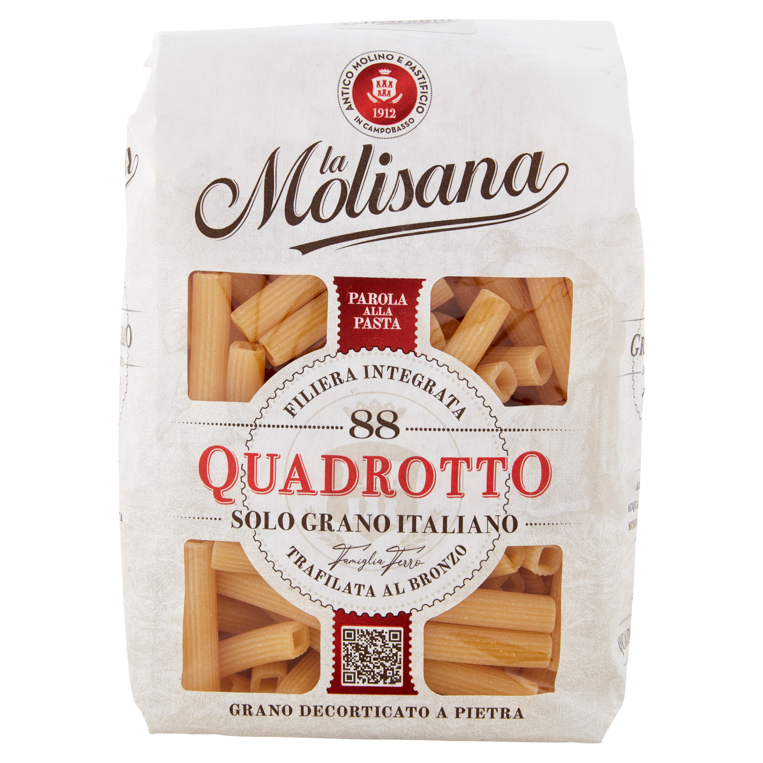 lamolisana, pasta, quadrotto, granoitaliano, trafilataalbronzo, food, primo, cucinaitaliana, qualita, LA MOLISANA 500 GR la molisana pasta quadrotto la molisana 500 gr - foto 1