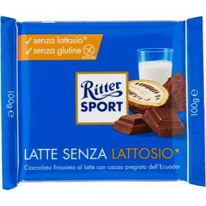 Tavoletta di cioccolato latte senza lattosio  100 gr.
