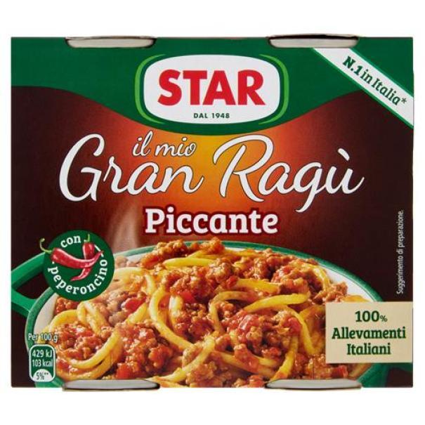 Il Mio Gran Ragu Piccante Star 2 x 180 g Il Mio Gran Ragu Piccante Star 2 x 180 g