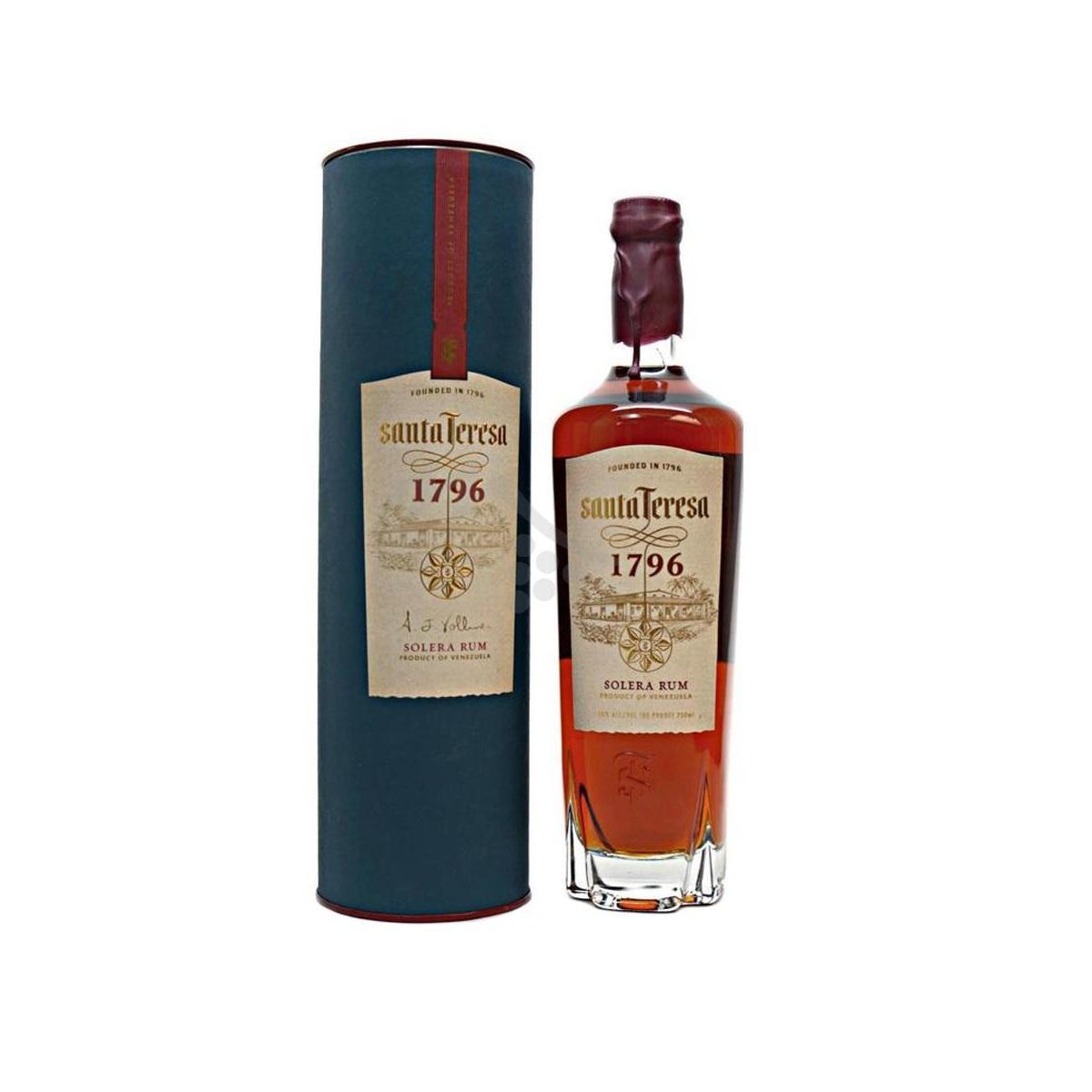 santa teresa rum 1796 santa teresa venezuela 70 cl. - foto 1